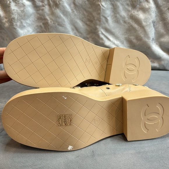 Chanel Rare CC Blingy Ankle Boots Size 40 - Picture 6 of 8